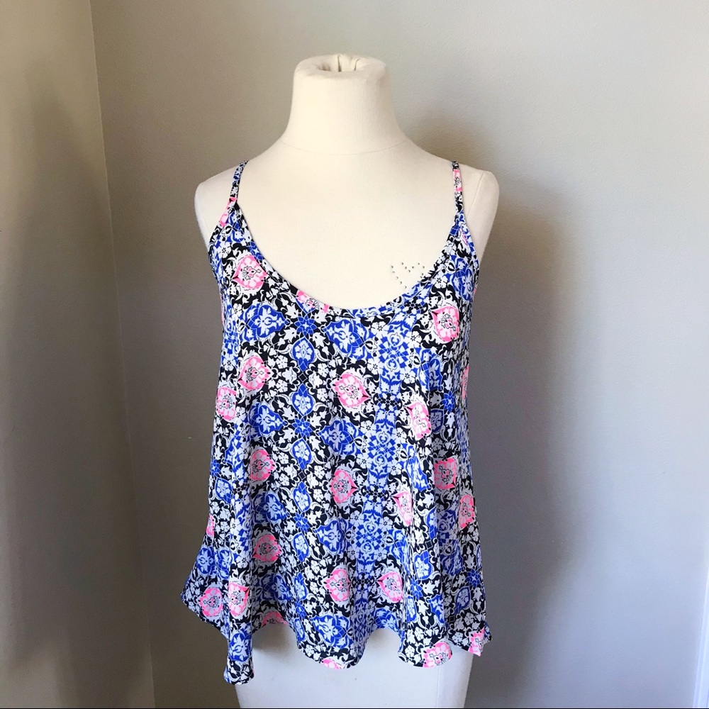 Lush Cami/Spaghetti Strap Tank Top Patterned